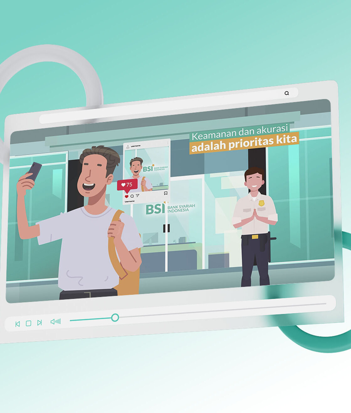 Video BSI Prosedur Setoran Tunai